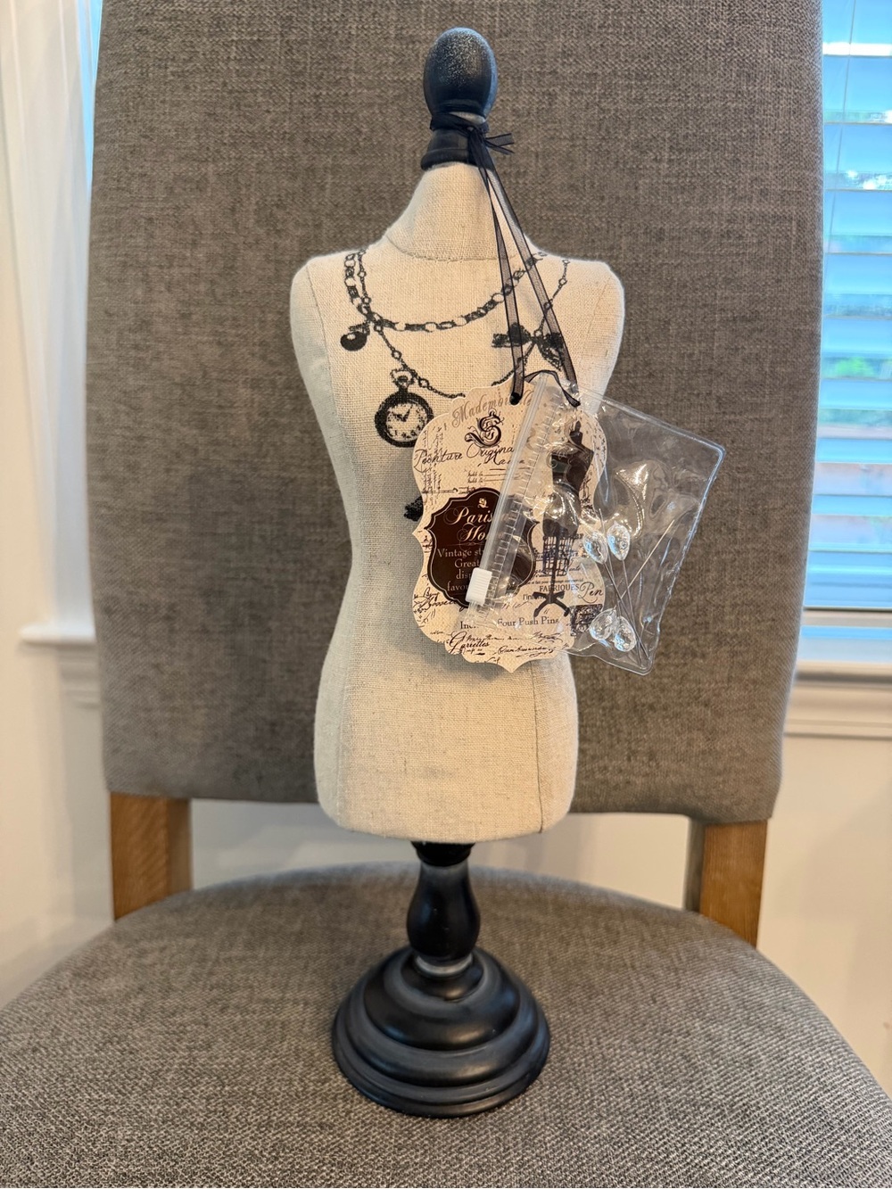 Dress Form Mannequin For Jewelry Display 16.5”
